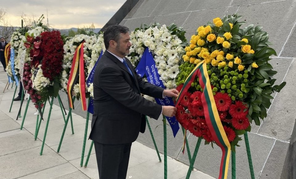 Lietuvos Respublikos nepaprastasis ir įgaliotasis ambasadorius Armėnijos Respublikoje Andrius...