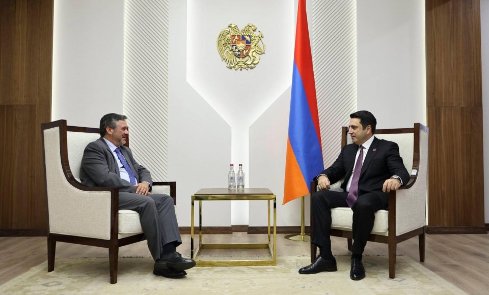 Lietuvos Respublikos ambasadorius Armėnijoje Andrius Pulokas susitiko su Saugumo Tarybos...